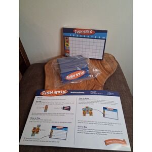 Peaceable Kingdom Fish Stix Strategy Board Game Kids Ages 6+ MindWare